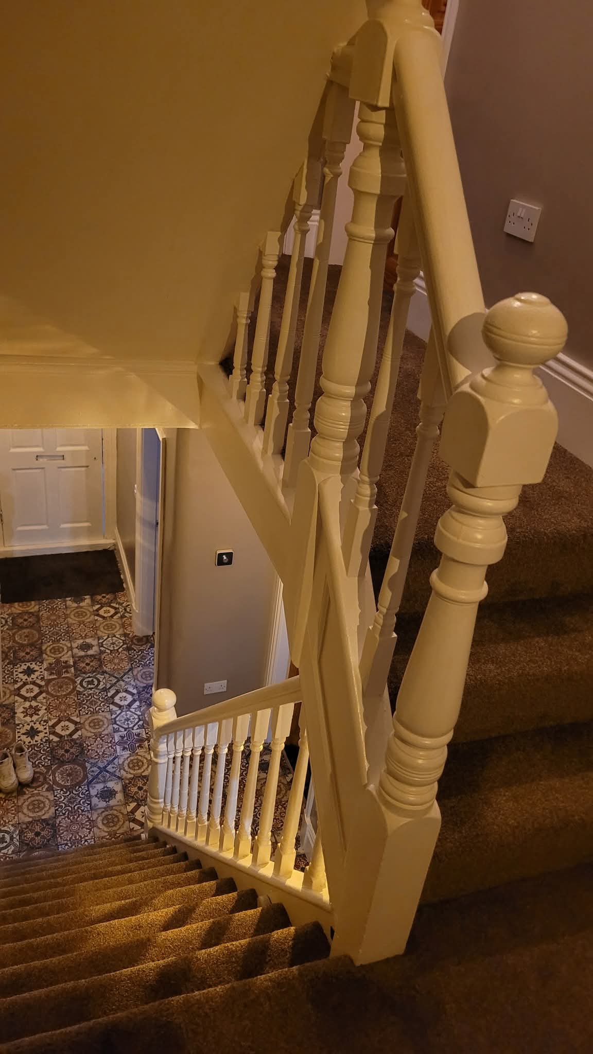 Staircase decorating, Bridlington