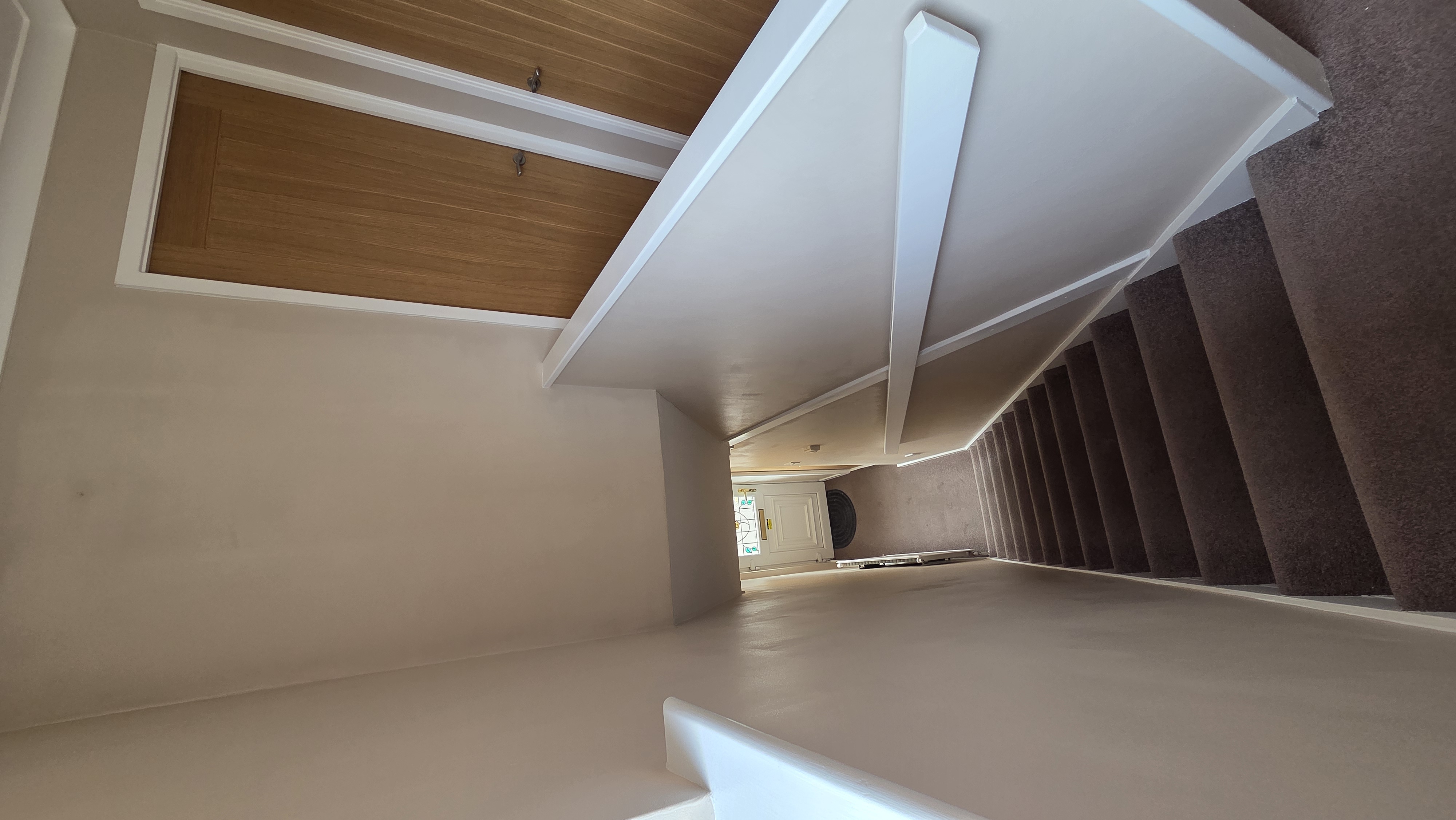 Hallway redecoration, Bridlington