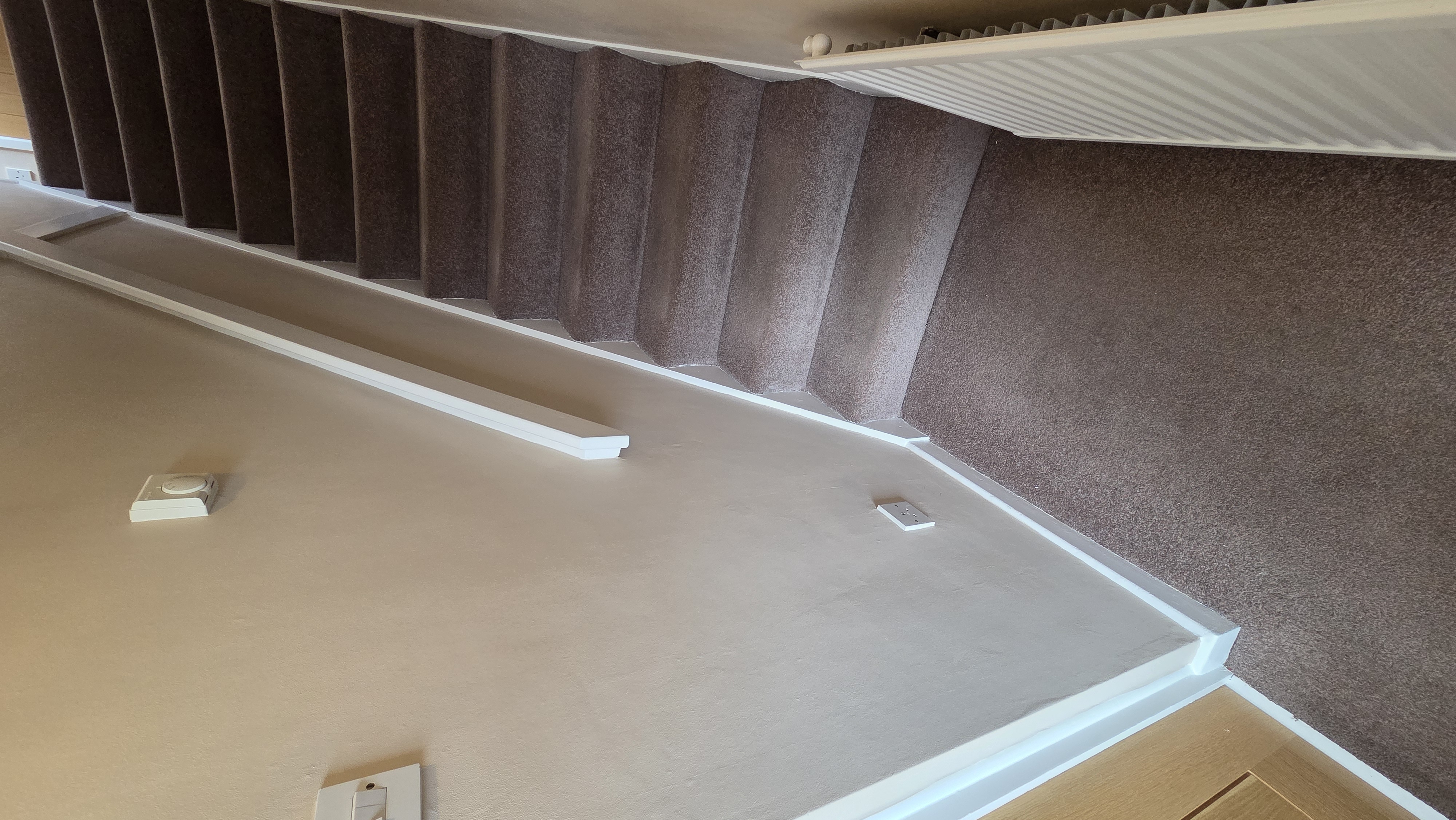 Hallway redecoration, Bridlington