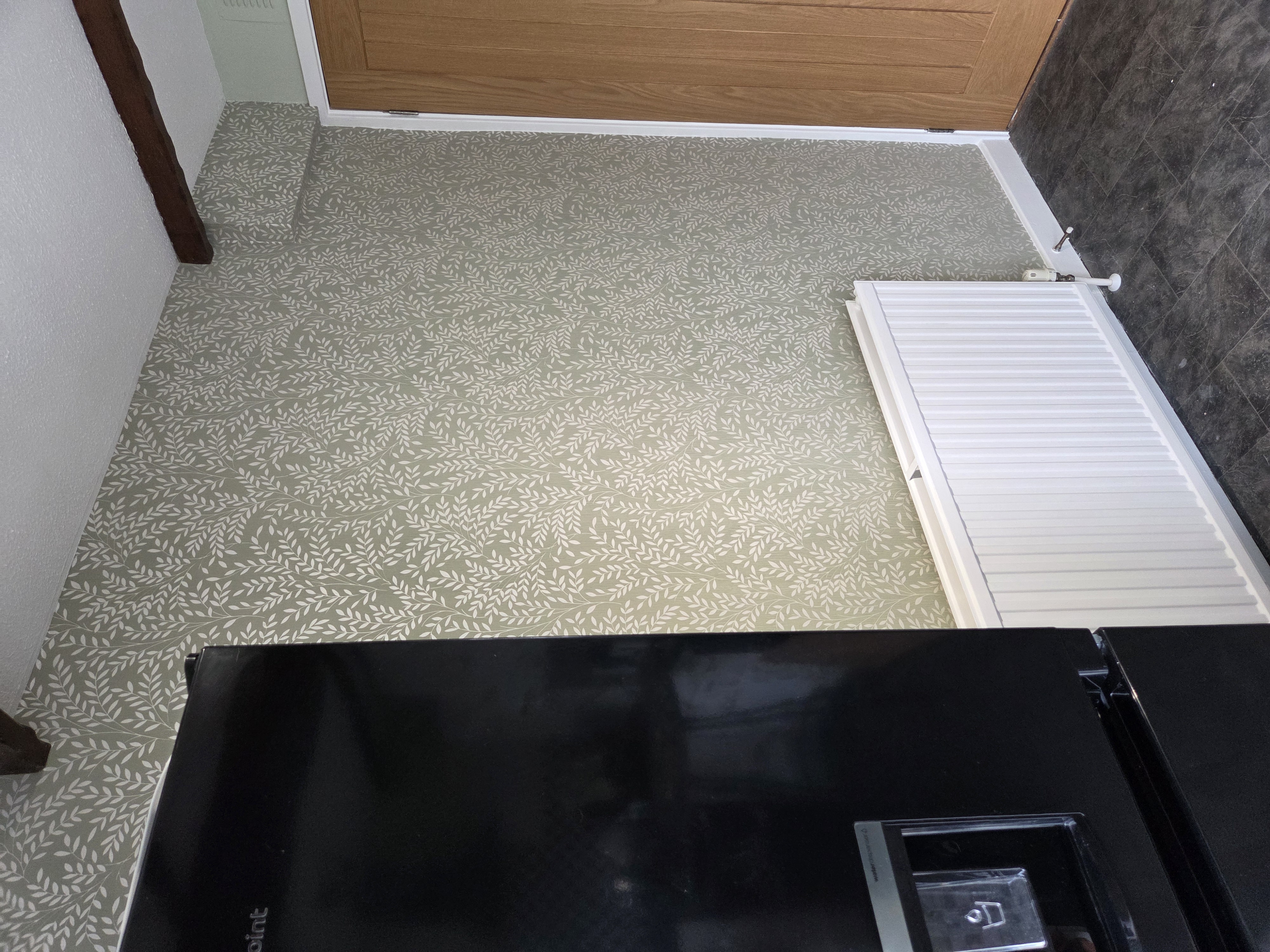 Kitchen wallpapering, Bridlington